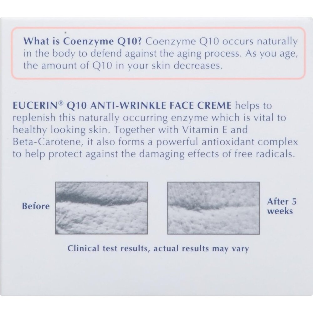 Q10 Anti-Wrinkle Face Cream, Unscented Face Cream for Sensitive Skin, 1.7 Oz Jar - Picture 16 of 16